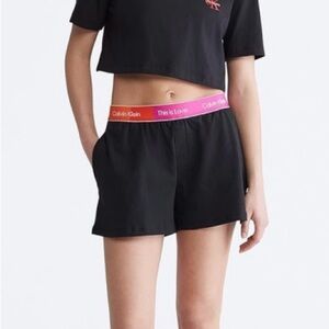 Calvin Klein “This is Love” Black Sleepwear/Pajama Set NWOT